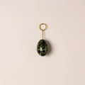 Kashmiri Handpainted Paper Mache Egg Keychain 09