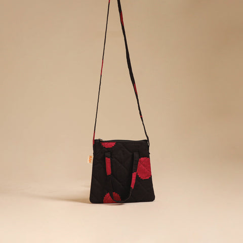 Handcrafted Quilted Sling Bag 15