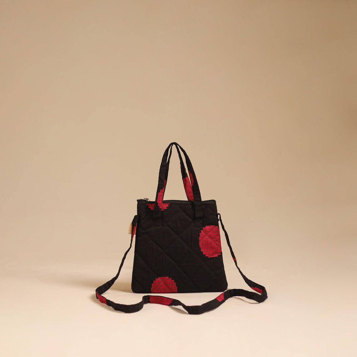Handcrafted Quilted Sling Bag 15