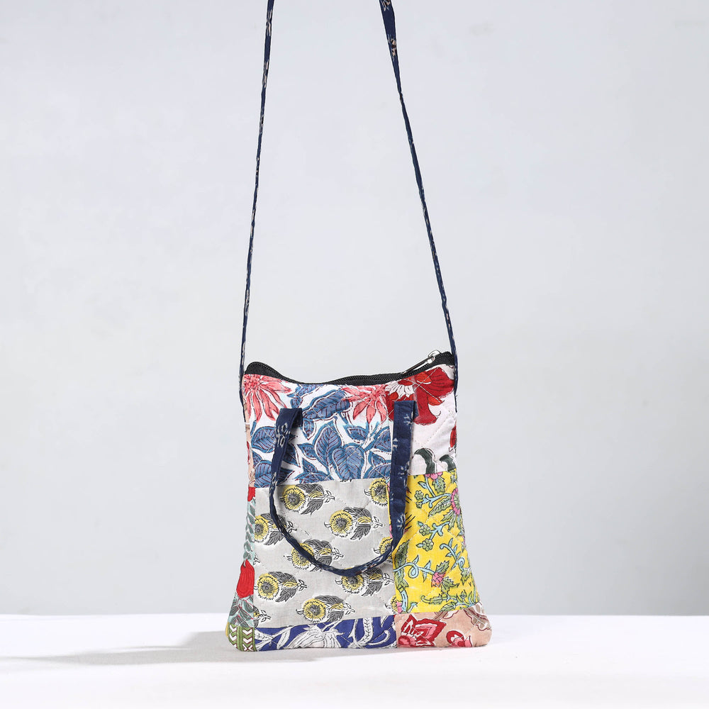 cotton sling bag 