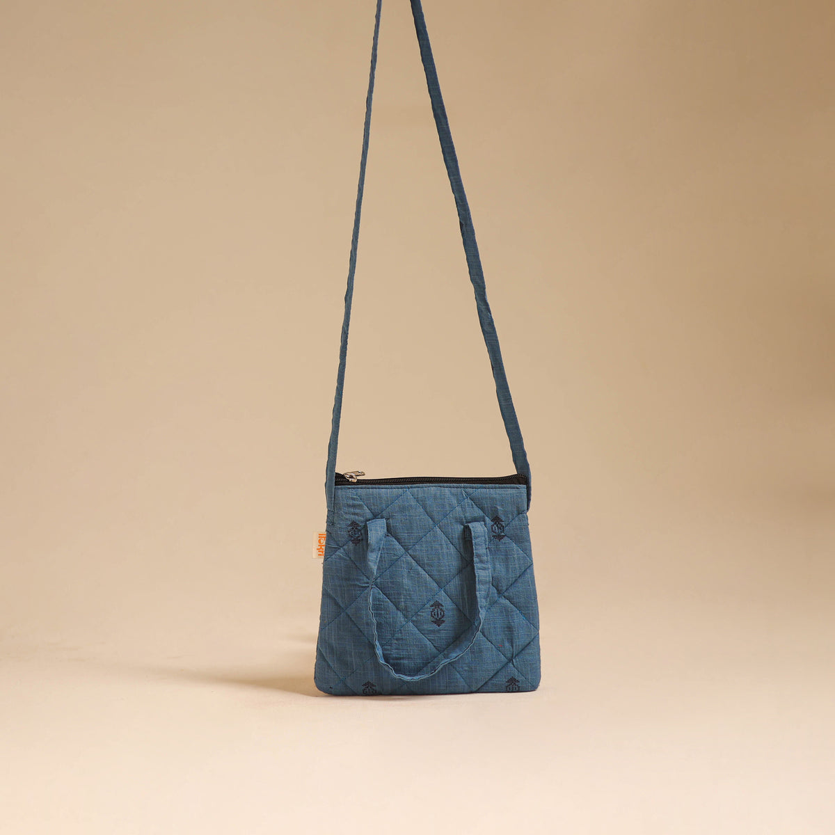 Handcrafted Quilted Sling Bag 18