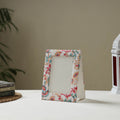 Multicolor - fabric embellished handmade photo frame (8 x 6