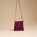 Handcrafted Quilted Sling Bag 21
