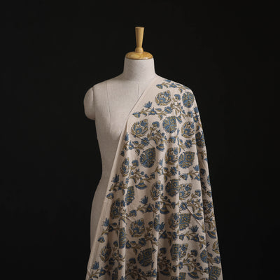 Kutch Hand Block Ajrakh Print Natural Dyed Cotton Fabric 09