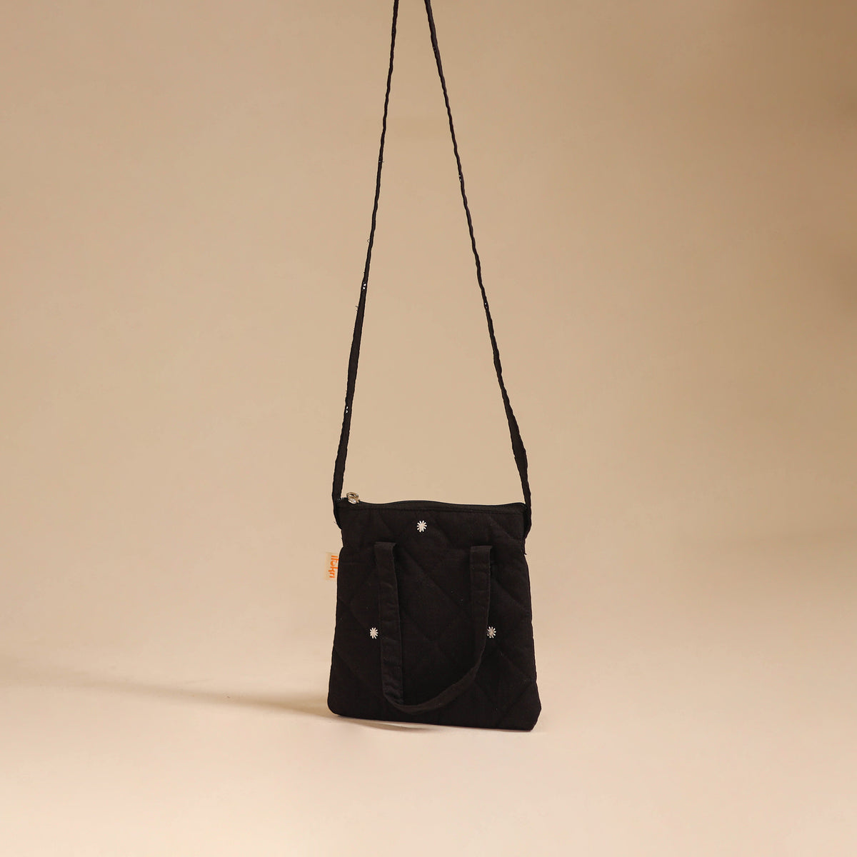 Handcrafted Quilted Sling Bag 22
