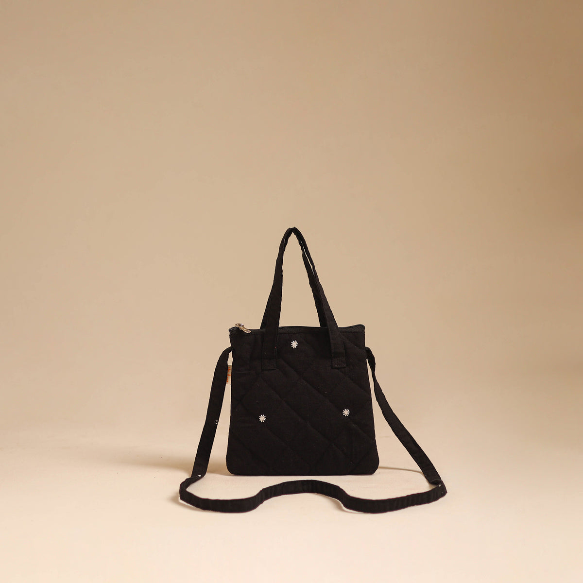 Handcrafted Quilted Sling Bag 22