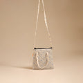 Handcrafted Quilted Sling Bag 23