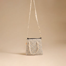 Handcrafted Quilted Sling Bag 23