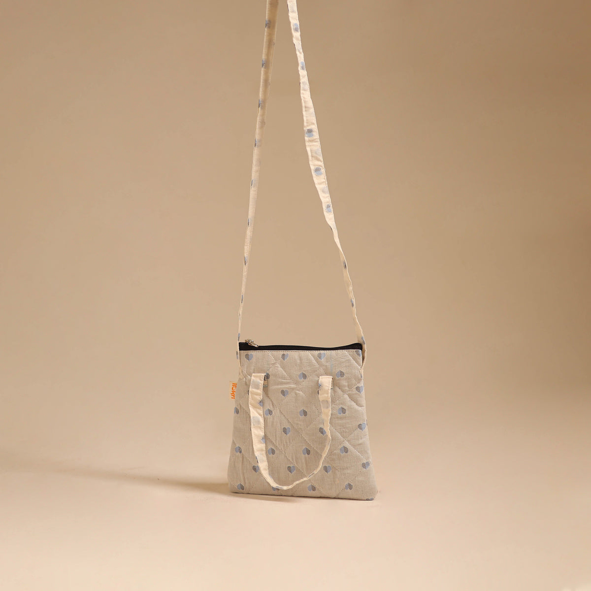 Handcrafted Quilted Sling Bag 23