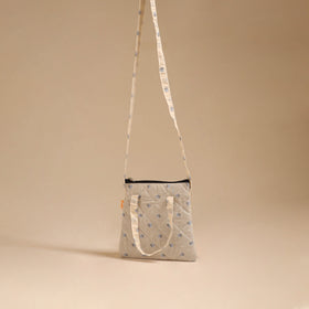 Handcrafted Quilted Sling Bag 23