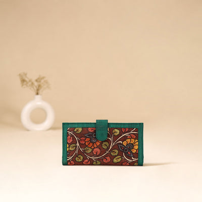 Srikalahasti Handpainted Kalamkari Clutch by Dwarka Plus 71