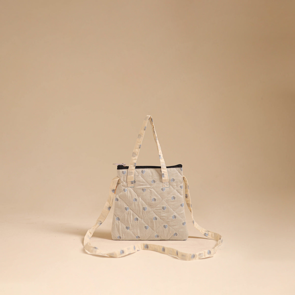 Handcrafted Quilted Sling Bag 23