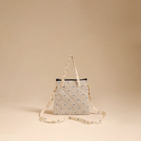 Handcrafted Quilted Sling Bag 23