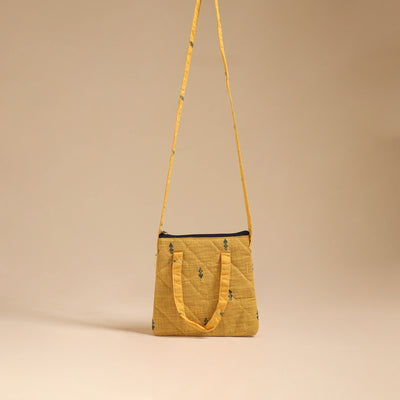 Handcrafted Quilted Sling Bag 24