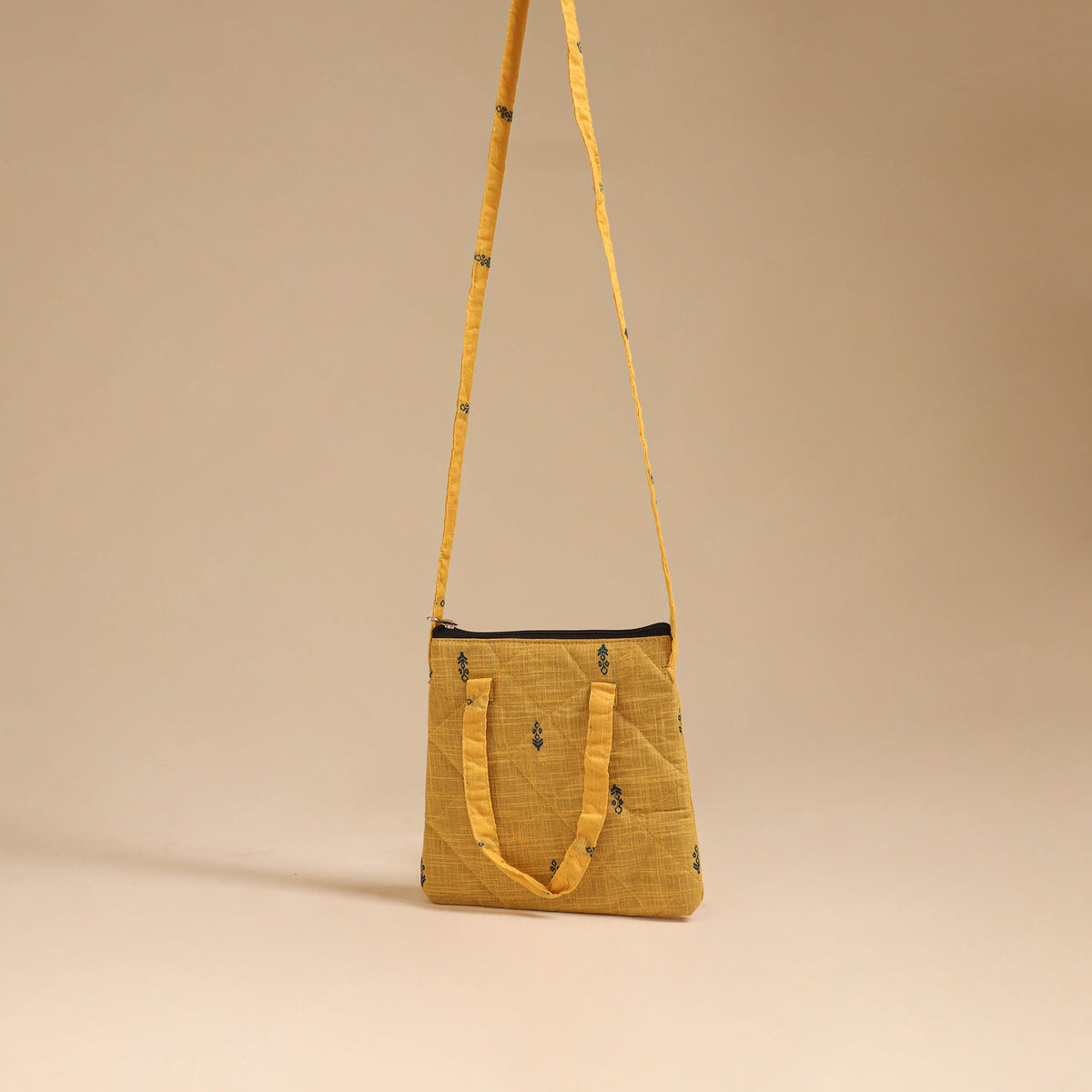 Handcrafted Quilted Sling Bag 24