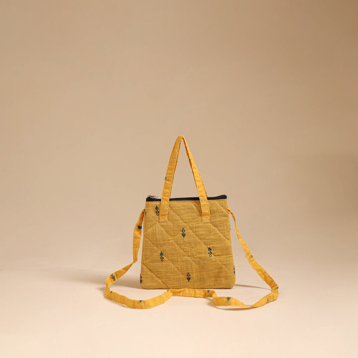 Handcrafted Quilted Sling Bag 24