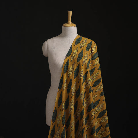Kutch Hand Block Ajrakh Print Natural Dyed Cotton Fabric 20