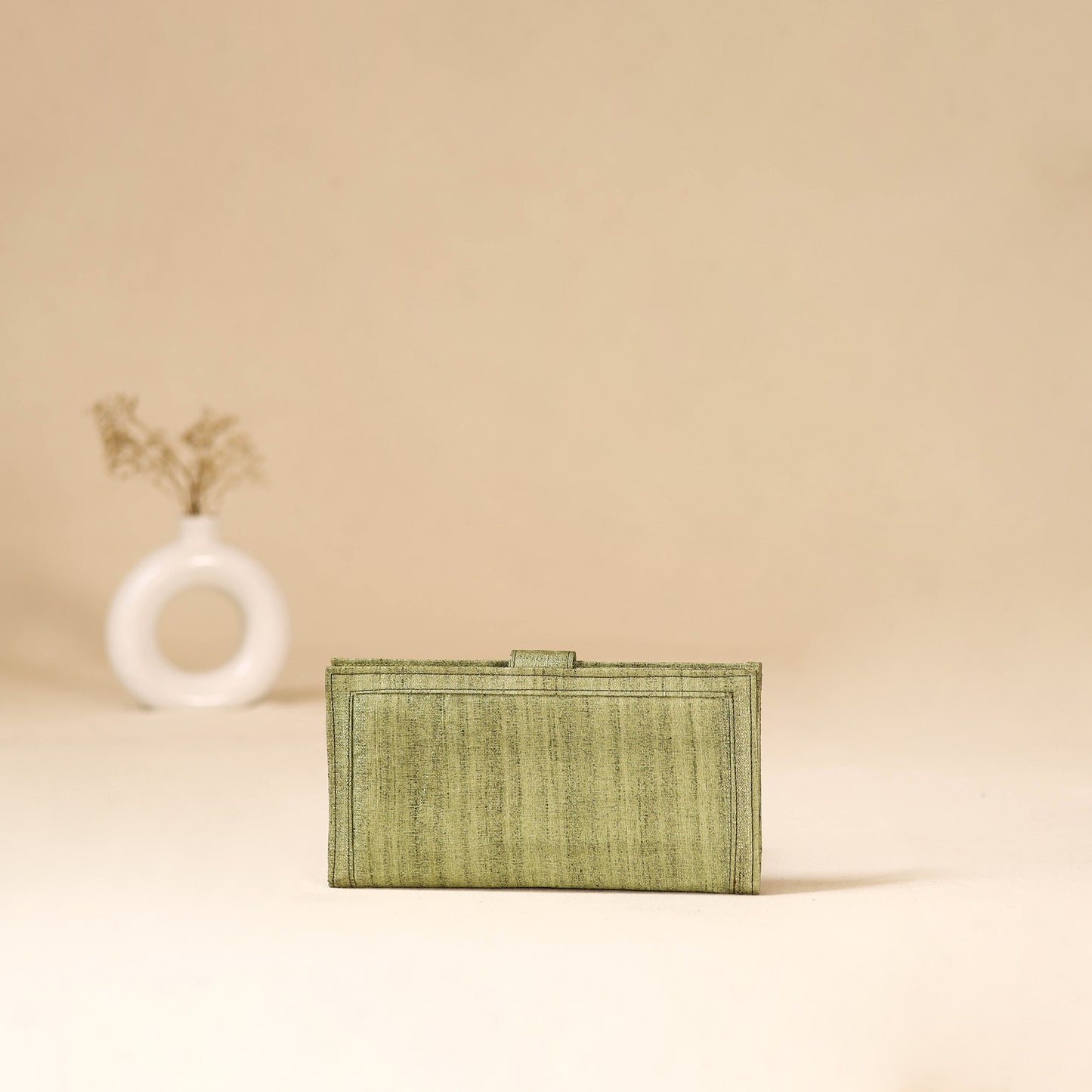 Srikalahasti Handpainted Kalamkari Clutch by Dwarka Plus 72