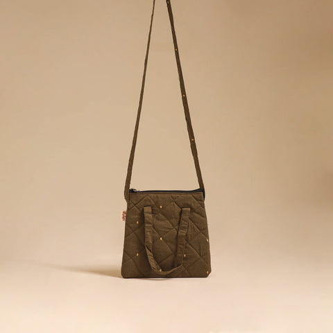 Handcrafted Quilted Sling Bag 26