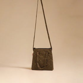 Handcrafted Quilted Sling Bag 26