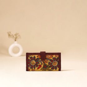 Srikalahasti Handpainted Kalamkari Clutch by Dwarka Plus 74