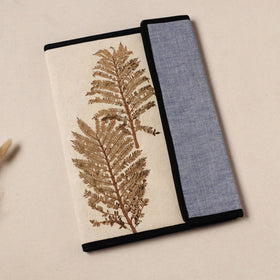 Natural Leaf Art Work Fabric File Folder 02