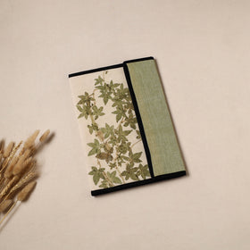 Natural Leaf Art Work Fabric File Folder 01