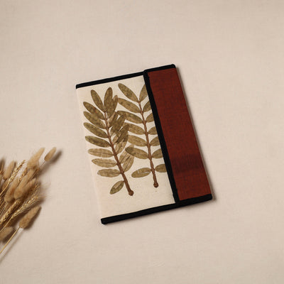 Natural Leaf Art Work Fabric File Folder 03
