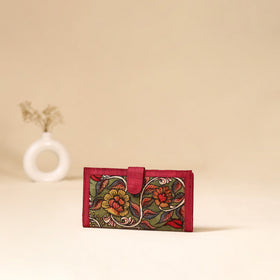 Srikalahasti Handpainted Kalamkari Clutch by Dwarka Plus 76