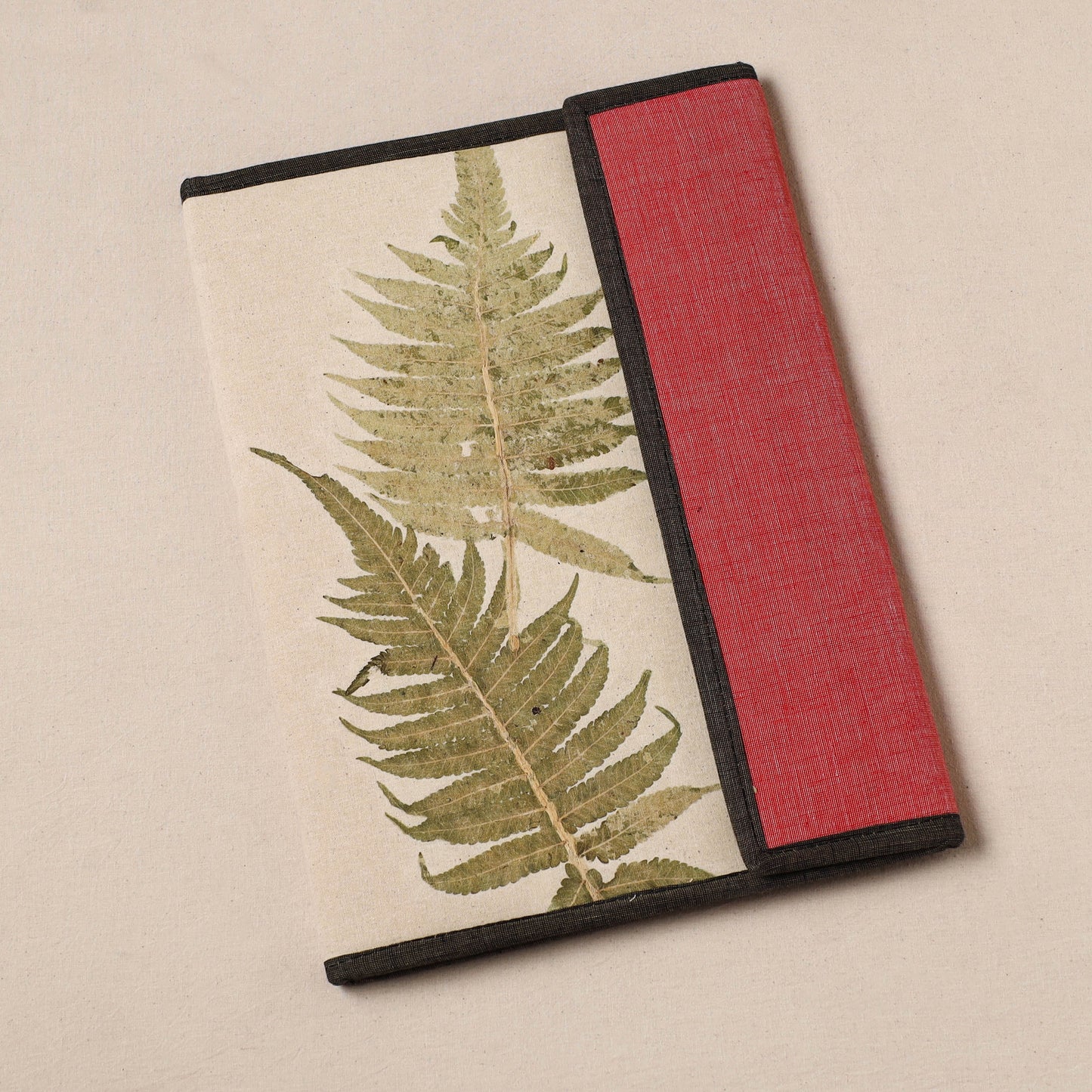 Natural Leaf Art Work Fabric File Folder 04