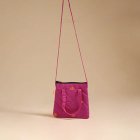 Handcrafted Quilted Sling Bag 29
