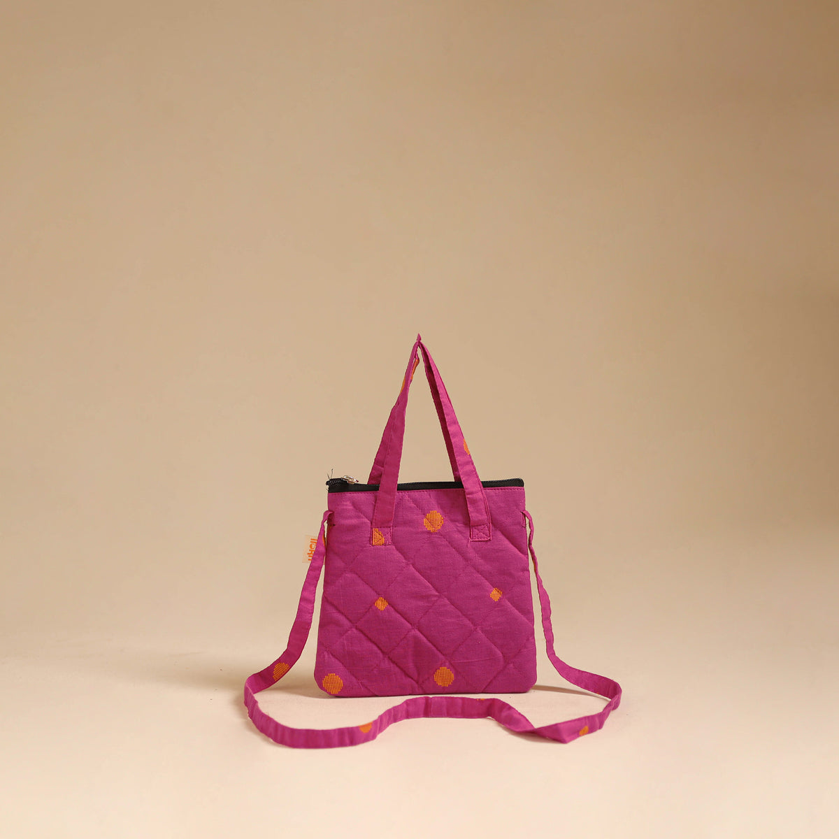 Handcrafted Quilted Sling Bag 29