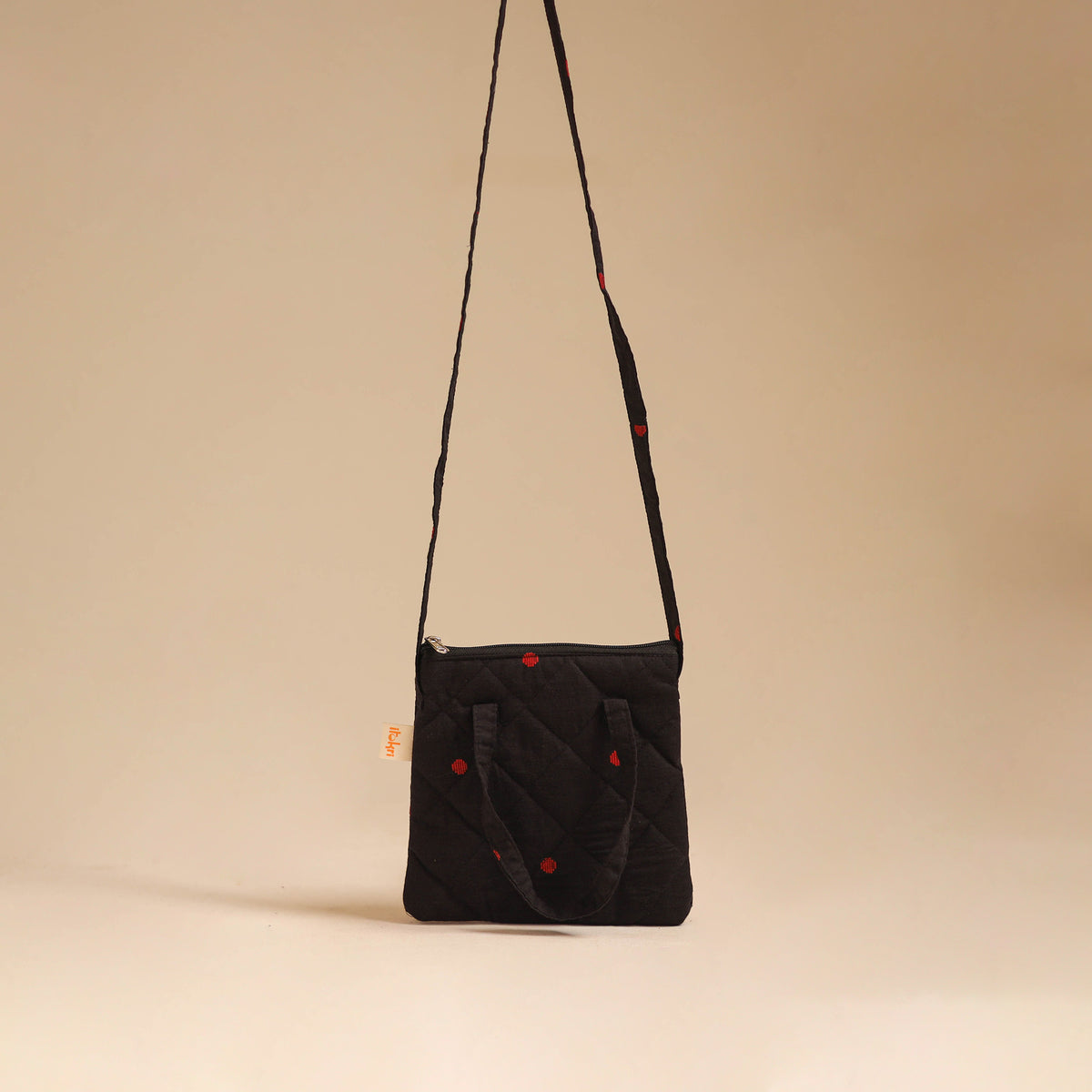 Handcrafted Quilted Sling Bag 30