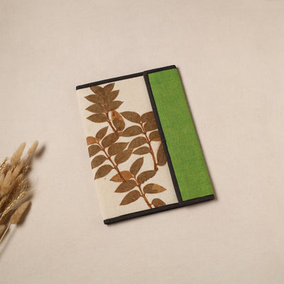 Natural Leaf Art Work Fabric File Folder 06