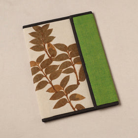 Natural Leaf Art Work Fabric File Folder 06