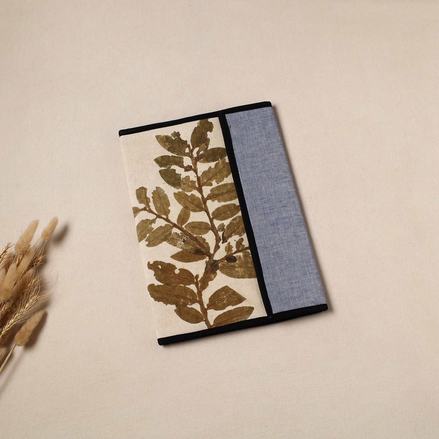 Natural Leaf Art Work Fabric File Folder 08