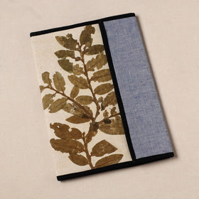 Natural Leaf Art Work Fabric File Folder 08