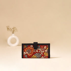Srikalahasti Handpainted Kalamkari Clutch by Dwarka Plus 79