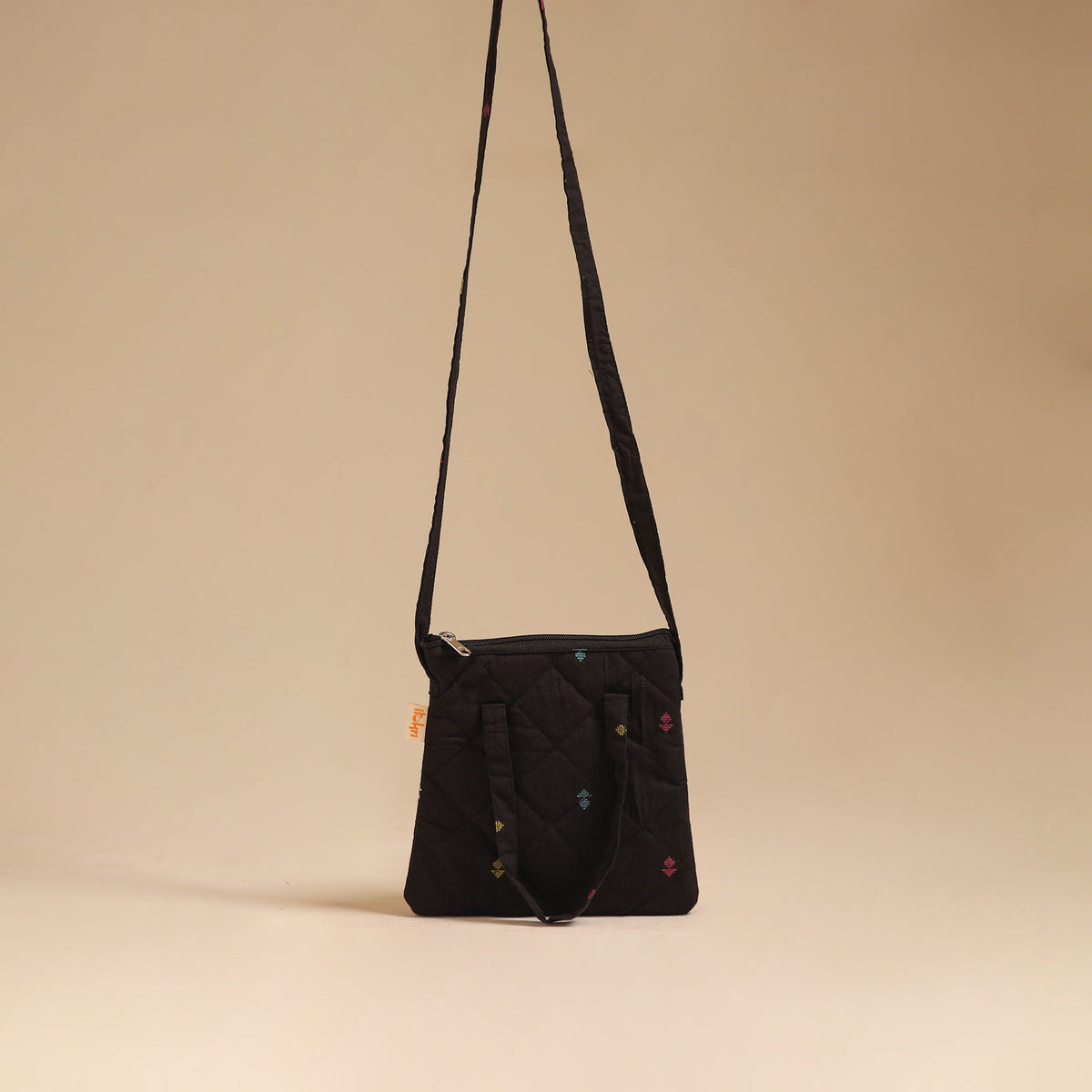 Handcrafted Quilted Sling Bag 33