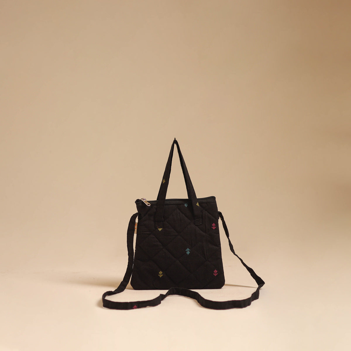 Handcrafted Quilted Sling Bag 33