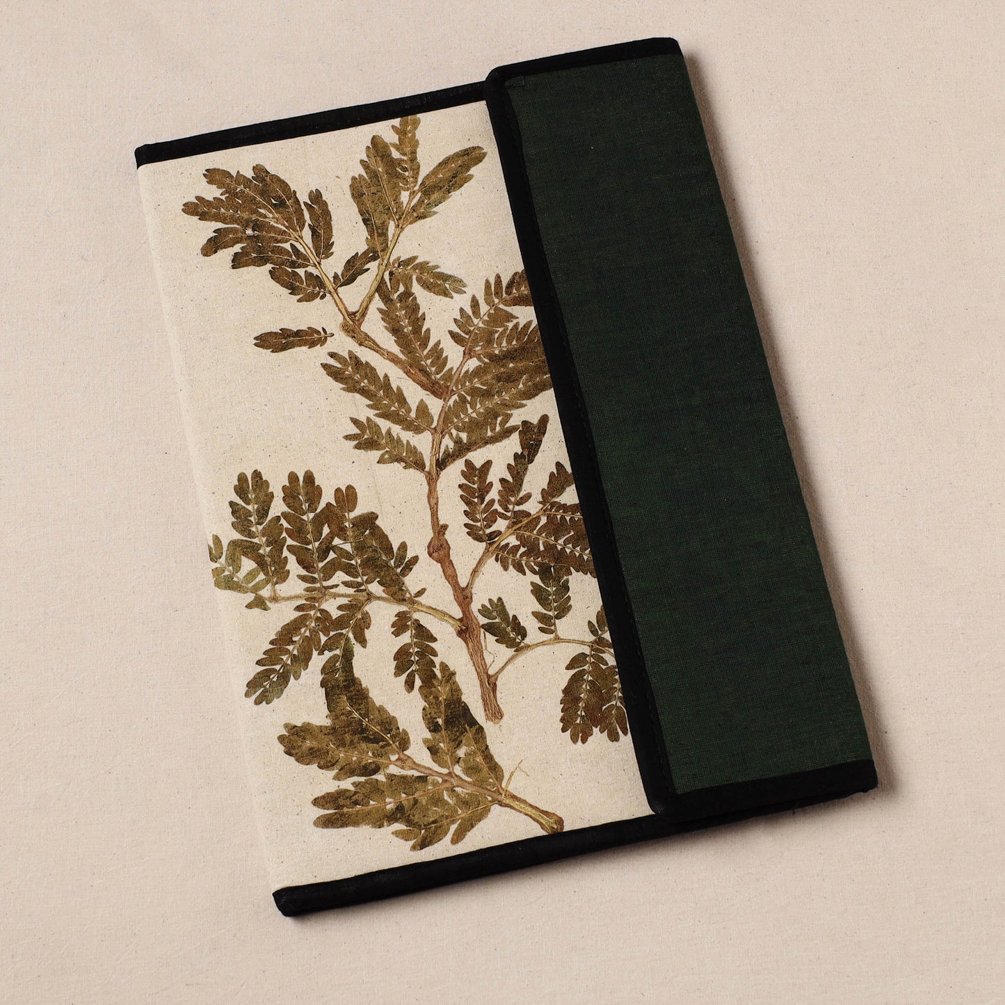 Natural Leaf Art Work Fabric File Folder 11