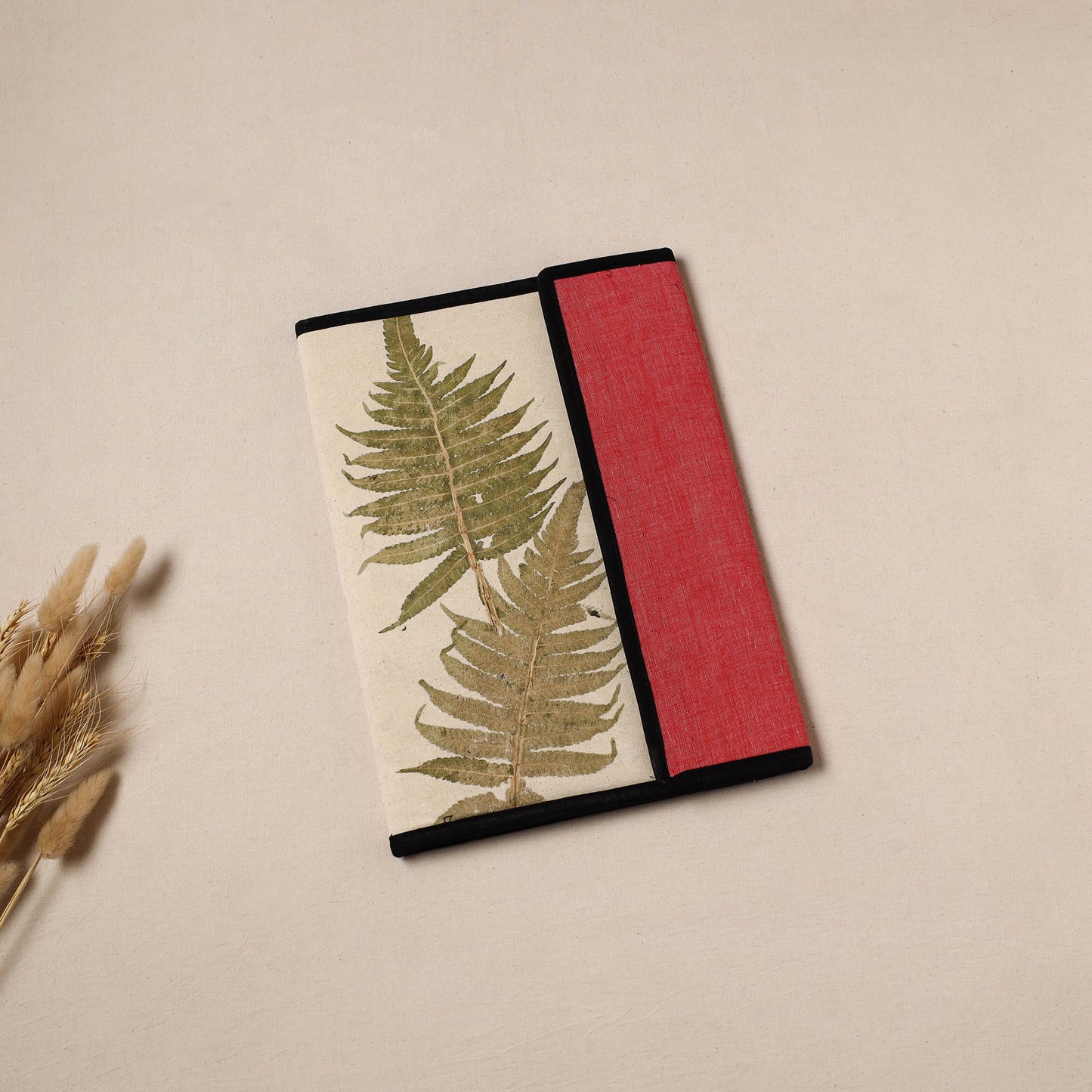 Natural Leaf Art Work Fabric File Folder 12