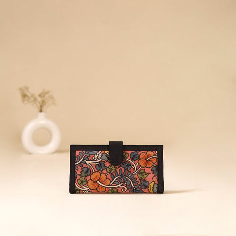 Srikalahasti Handpainted Kalamkari Clutch by Dwarka Plus 82