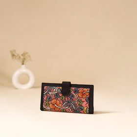 Srikalahasti Handpainted Kalamkari Clutch by Dwarka Plus 82