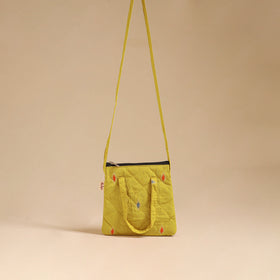Handcrafted Quilted Sling Bag 36