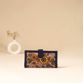 Srikalahasti Handpainted Kalamkari Clutch by Dwarka Plus 83
