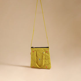 Handcrafted Quilted Sling Bag 36