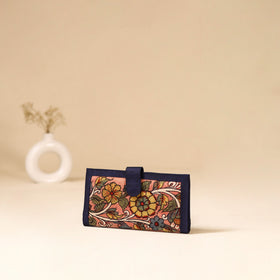 Srikalahasti Handpainted Kalamkari Clutch by Dwarka Plus 83