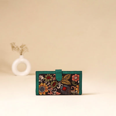 Srikalahasti Handpainted Kalamkari Clutch by Dwarka Plus 84