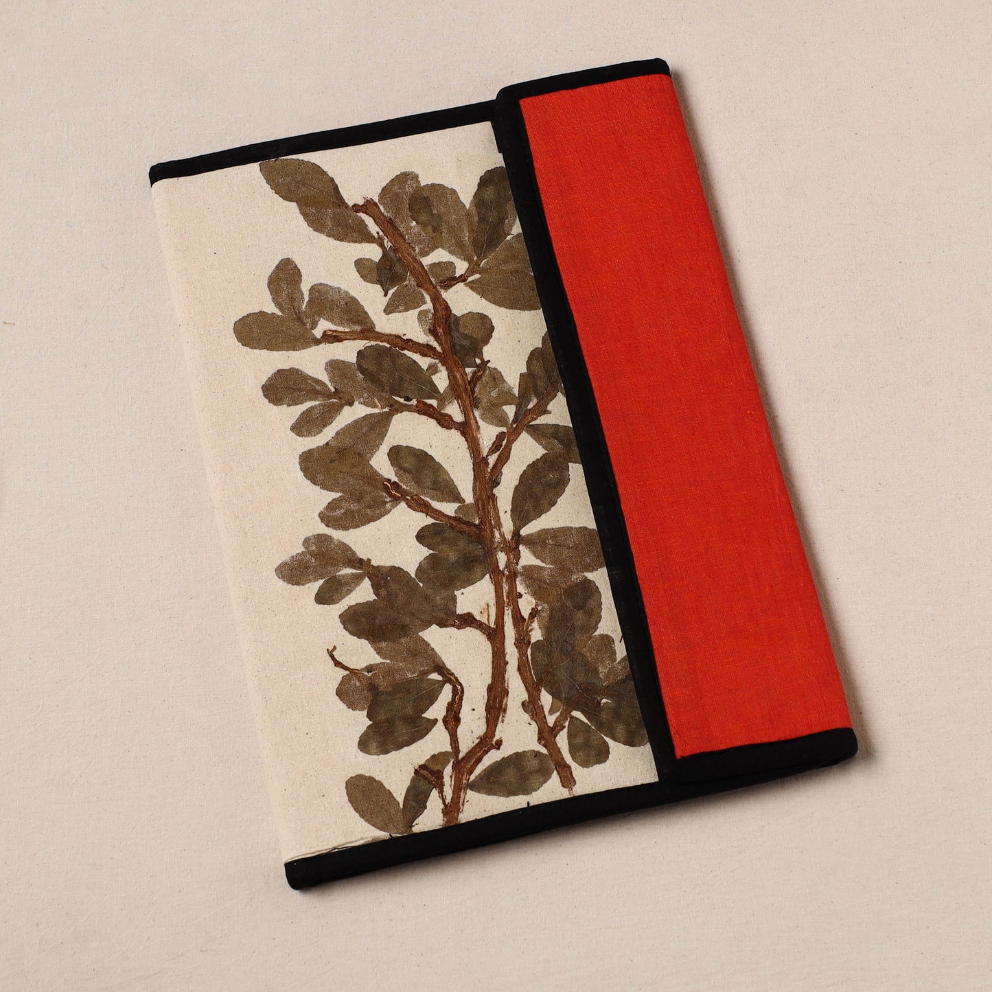 Natural Leaf Art Work Fabric File Folder 15